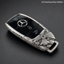 Mercedes-Benz Compatible 925 Sterling Silver Key Cover