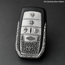 Toyota Handcrafted  Alphard 925 Sterling Silver Key Cover | Luxury Automotive Art