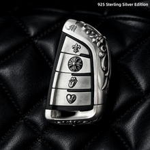 BMW Blade Key Cover 925 Sterling Silver Edition | Handcrafted Luxury Key Shell