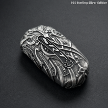 Dodge Challenger 925 Sterling Silver Key Shell Handcrafted Luxury Key Cover