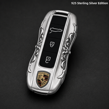 Porsche Luxury Key Cover Handcrafted Metal Shell for Panamera Cayenne 911 Taycan