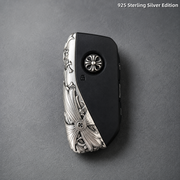 BMW Key Fob Cover White Copper Edition Handcrafted Luxury Metal Shell for BMW Key Case