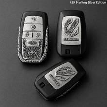 Toyota Handcrafted  Alphard 925 Sterling Silver Key Cover | Luxury Automotive Art