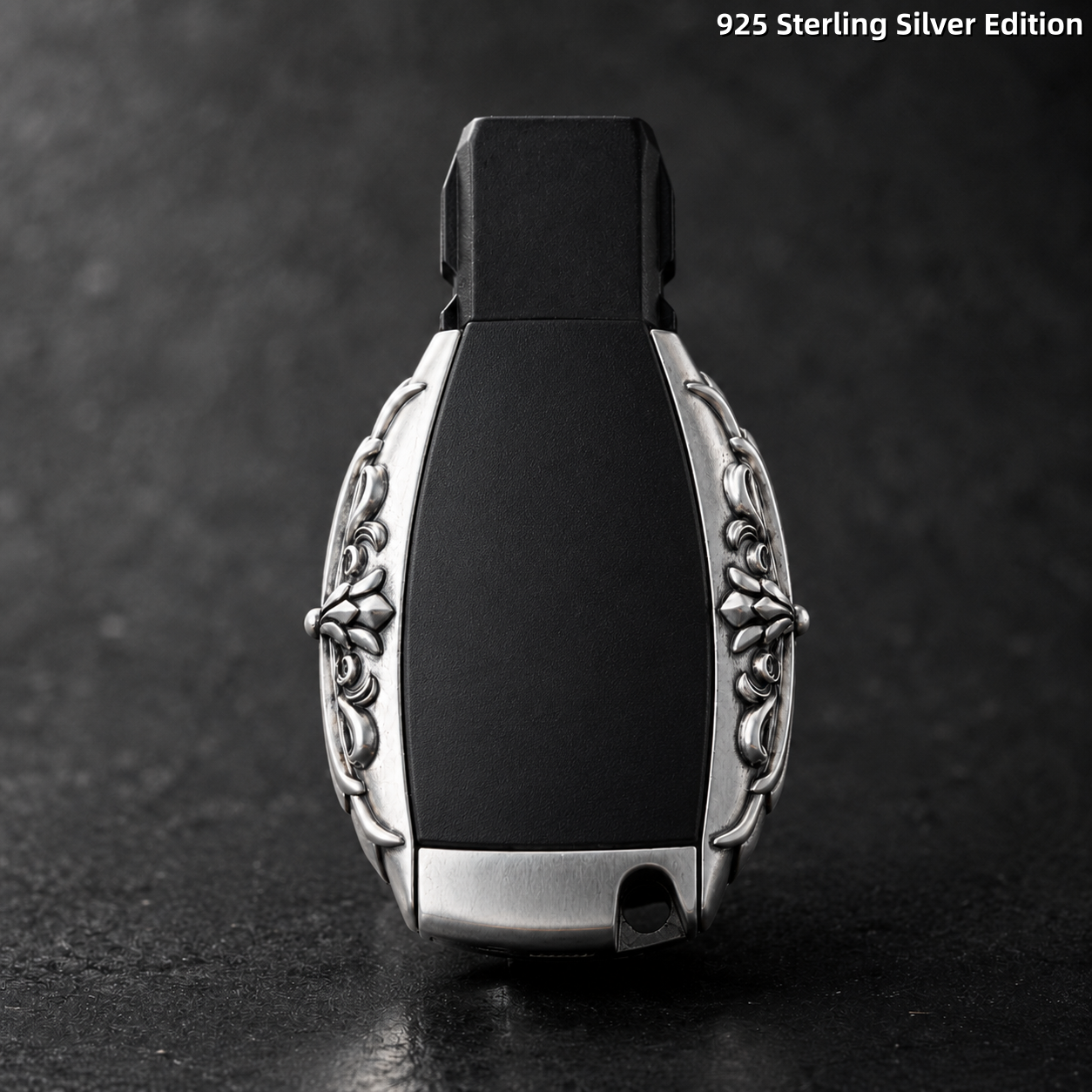 Mercedes-Benz 925 Sterling Silver Key Shell Luxury Handmade Key Cover for GLE GLS S-Class