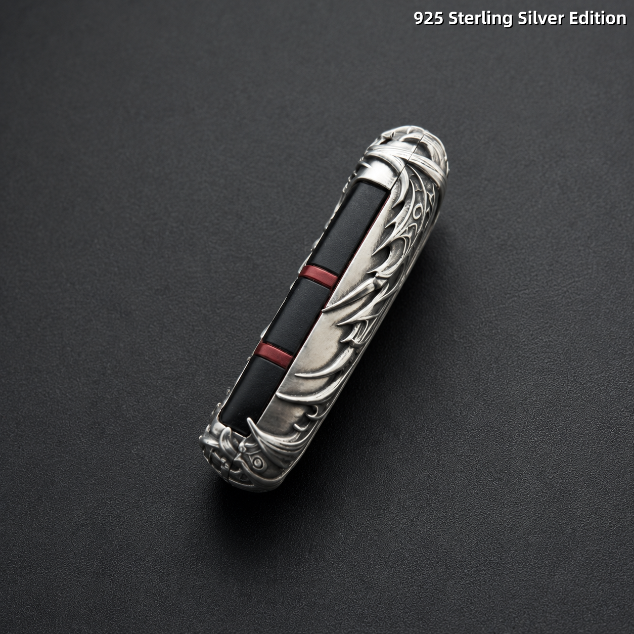 Dodge Challenger 925 Sterling Silver Key Shell Handcrafted Luxury Key Cover