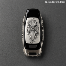 Audi A6L Key Cover White Copper Edition Handmade Luxury Car Key Shell Engraved Metal Case