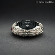 MINI 925 Sterling Silver Key Case Luxury Handmade Engraved Car Key Cover for MINI Cooper F54 F55 F56 F57 F60