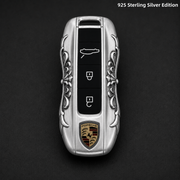 Porsche Luxury Key Cover Handcrafted Metal Shell for Panamera Cayenne 911 Taycan