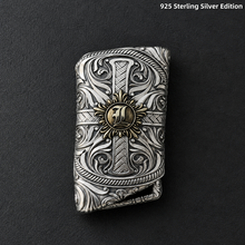 Lexus 925 Sterling Silver Key Shell Handcrafted Luxury Key Cover Ornamental Metal Case