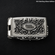 Land Rover 925 Sterling Silver Key Shell Handmade Luxury Key Cover Ornamental Edition
