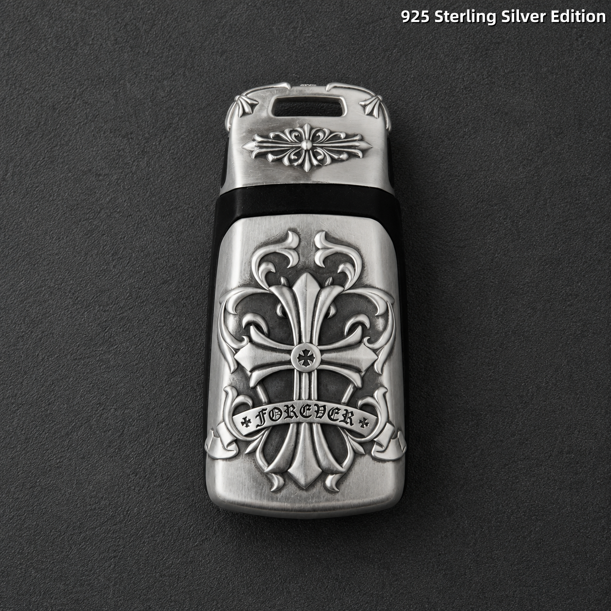 Audi Key Fob Cover 925 Sterling Silver Handcrafted Luxury Edition