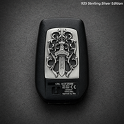 Toyota Land Cruiser 925 Sterling Silver Key Cover | Handcrafted Automotive Art