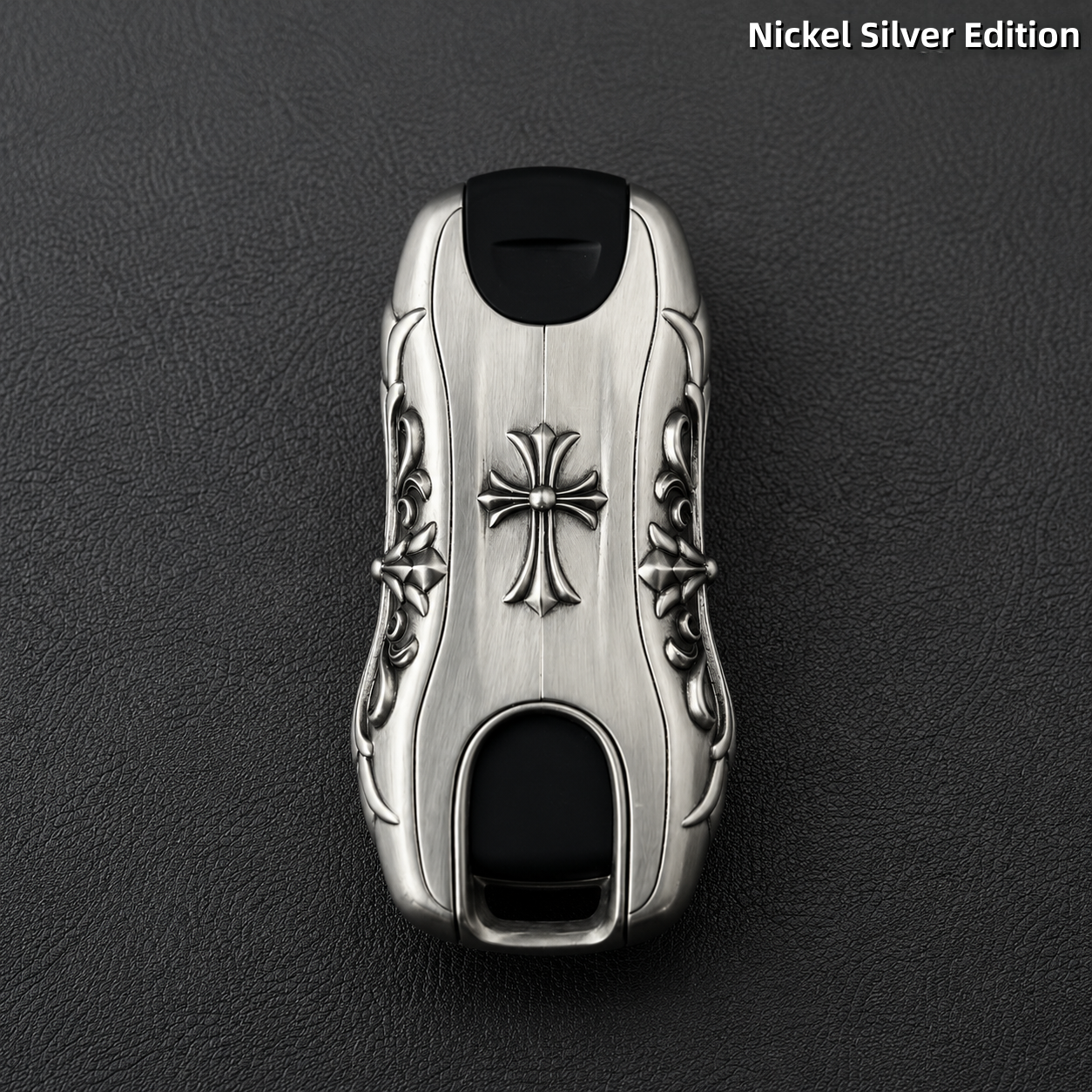 Porsche Panamera Cayenne 911 Taycan Key Fob Cover White Copper Edition Handcrafted Luxury Key Shell