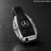 Mercedes-Benz 925 Sterling Silver Key Shell Luxury Handmade Key Cover for GLE GLS S-Class