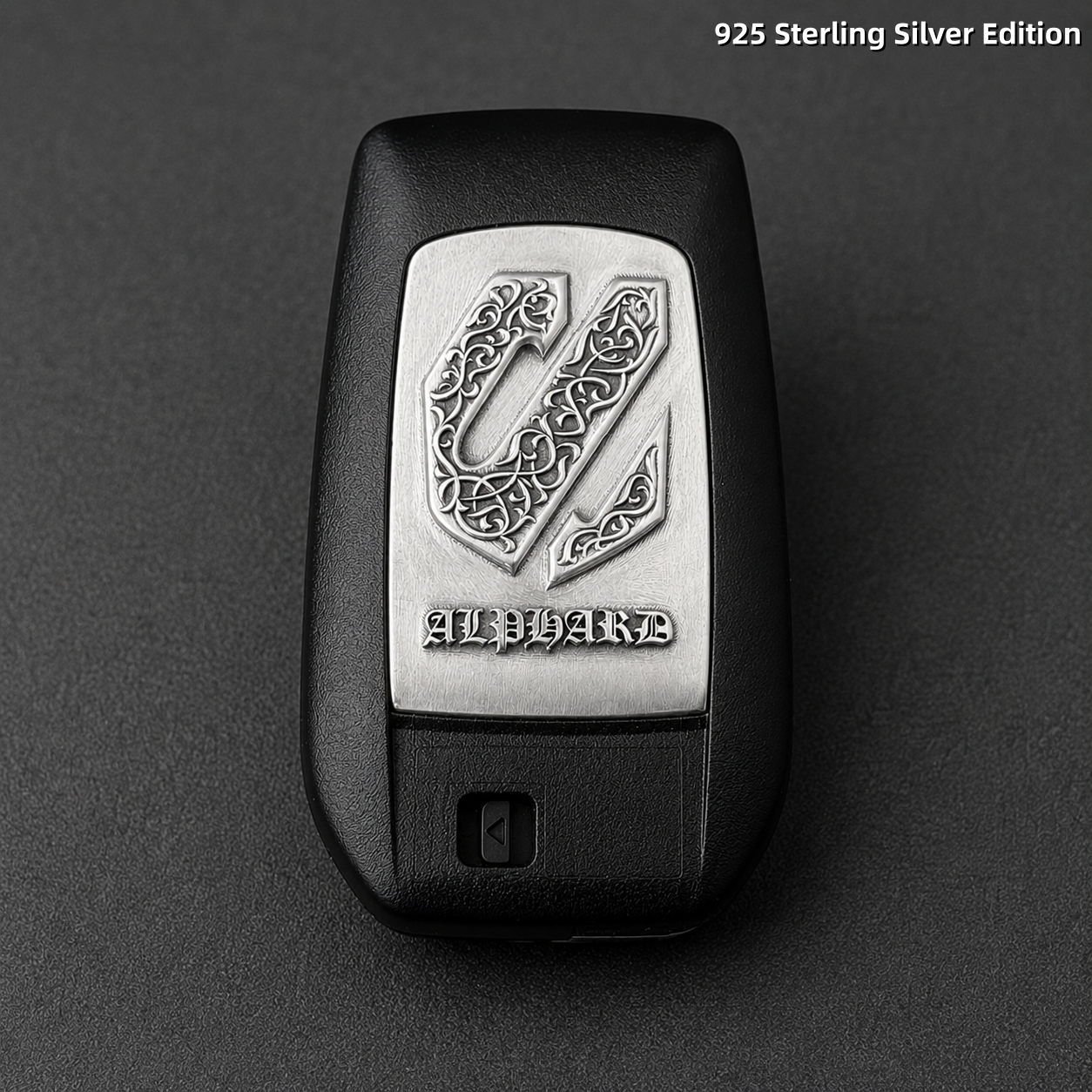 Handcrafted Toyota Alphard 925 Sterling Silver Key Cover | Luxury Automotive Art