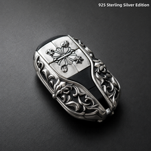 Maserati 925 Sterling Silver Key Case Handmade Engraved Luxury Car Key Cover