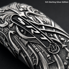 Dodge Challenger 925 Sterling Silver Key Shell Handcrafted Luxury Key Cover