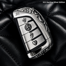 BMW Blade Key Cover 925 Sterling Silver Edition | Handcrafted Luxury Key Shell