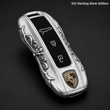 Porsche Luxury Key Cover Handcrafted Metal Shell for Panamera Cayenne 911 Taycan