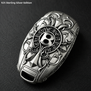 Bentley 925 Sterling Silver Key Shell Handmade Luxury Key Case for Bentayga Continental GT