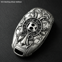 Bentley 925 Sterling Silver Key Shell Handmade Luxury Key Case for Bentayga Continental GT
