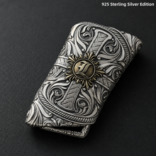 Lexus 925 Sterling Silver Key Shell Handcrafted Luxury Key Cover Ornamental Metal Case