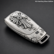 Mercedes-Benz Compatible 925 Sterling Silver Key Cover