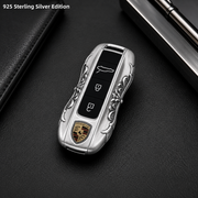 Porsche Luxury Key Cover Handcrafted Metal Shell for Panamera Cayenne 911 Taycan