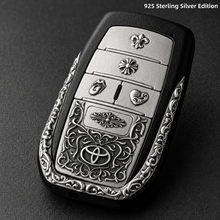 Toyota Handcrafted  Alphard 925 Sterling Silver Key Cover | Luxury Automotive Art
