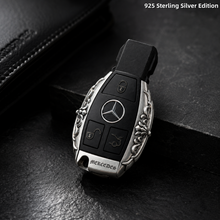 Mercedes-Benz 925 Sterling Silver Key Shell Luxury Handmade Key Cover for GLE GLS S-Class
