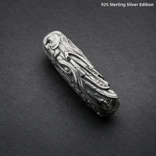 Dodge Challenger 925 Sterling Silver Key Shell Handcrafted Luxury Key Cover