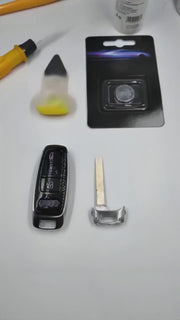 Audi Key Case 925 Sterling Silver Edition Luxury Car Key Cover Handmade Metal Shell Premium Key Protector